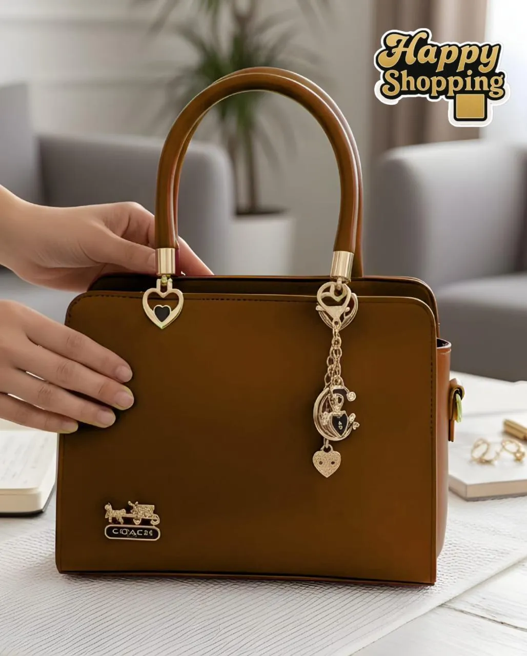 Girl's Rexine Shoulder Bag Multicolor Medium